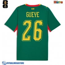 Fotballdrakt Herre Senegal Pape Gueye #26 Bortedrakt VM 2026 Kortermet